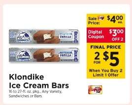 Klondike Ice Cream Bars