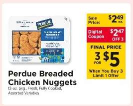Perdue Breaded Chicken Nuggets