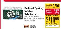 Poland Spring Water 24-Pack