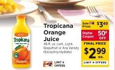 Tropicana Orange Juice
