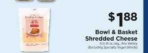 Bowl & Basket Shredded Cheese