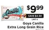 Goya Canilla Extra Long Grain Rice