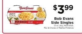 Bob Evans Side Singles