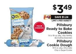 Pillsbury Ready to Bake Cookies