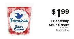 Friendship Sour Cream