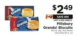 Pillsbury Grands Biscuits