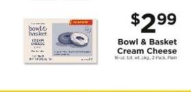 Bowl & Basket Cream Cheese