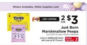 Just Born Marshmallow Peeps