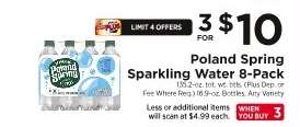 Poland Spring Sparkling Water 8-Pack