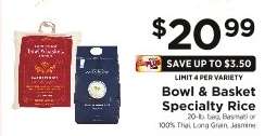 Bowl & Basket Specialty Rice