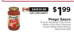 Prego Sauce