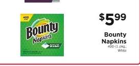 Bounty Napkins