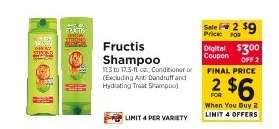 Fructis Shampoo