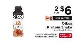 OIKOS PROTEIN SHAKE