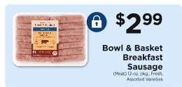 Bowl & Basket Breakfast Sausage