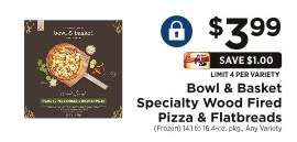 Bowl & Basket Specialty Wood Fired Pizza & Flatbreads