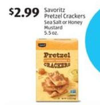 Savoritz Pretzel Crackers