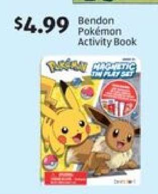 Bendon Pokémon Activity Book