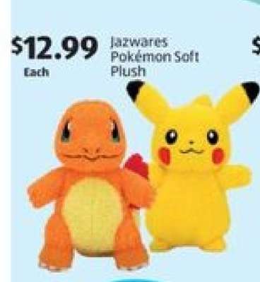 Jazwares Pokémon Soft Plush