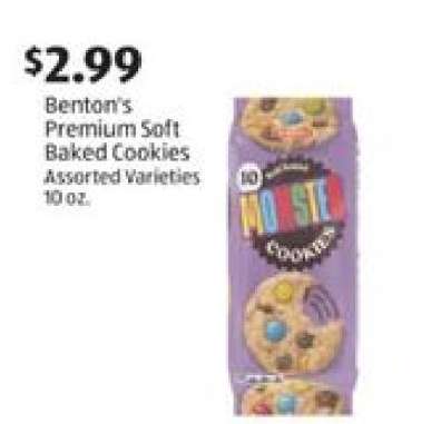 Benton's Premium Soft Baked Cookies