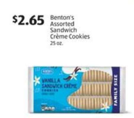 Benton's Assorted Sandwich Creme Cookies