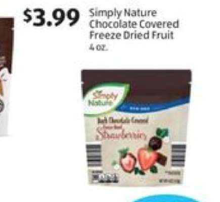 Simply Nature Chocolate Covered Freeze Dried Fruit