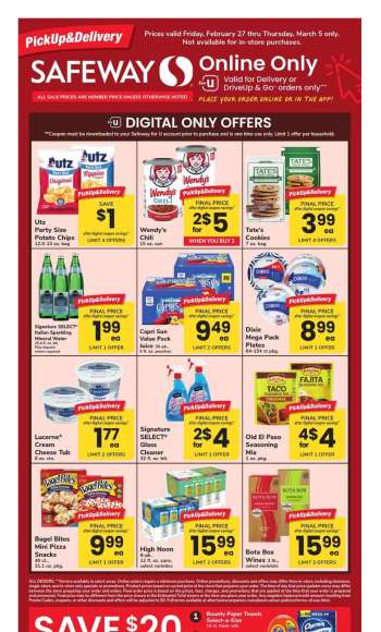 Safeway Flyer - 02/27/2026 - 03/05/2026.