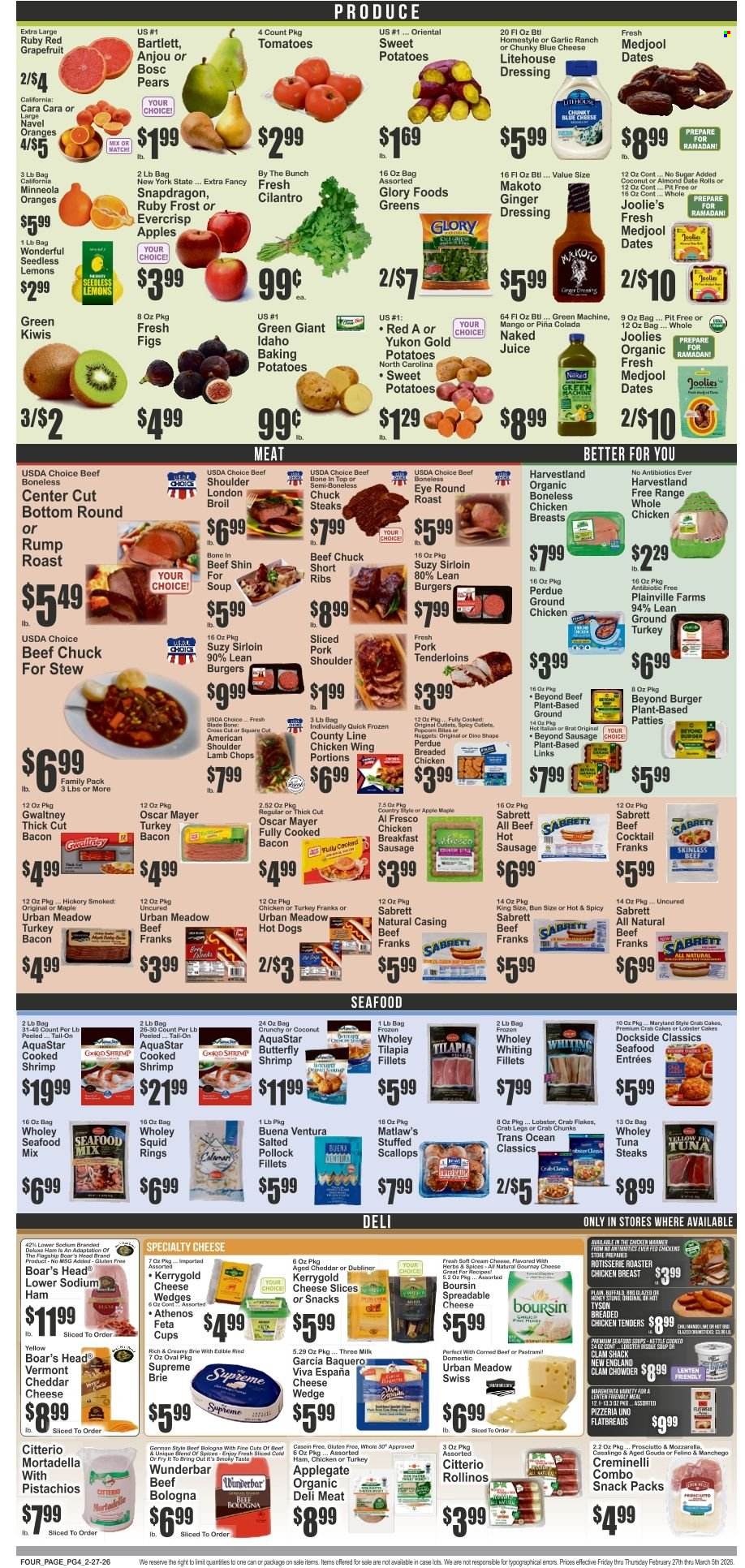 Key Food ad - 02/27/2026 - 03/05/2026. Page 5