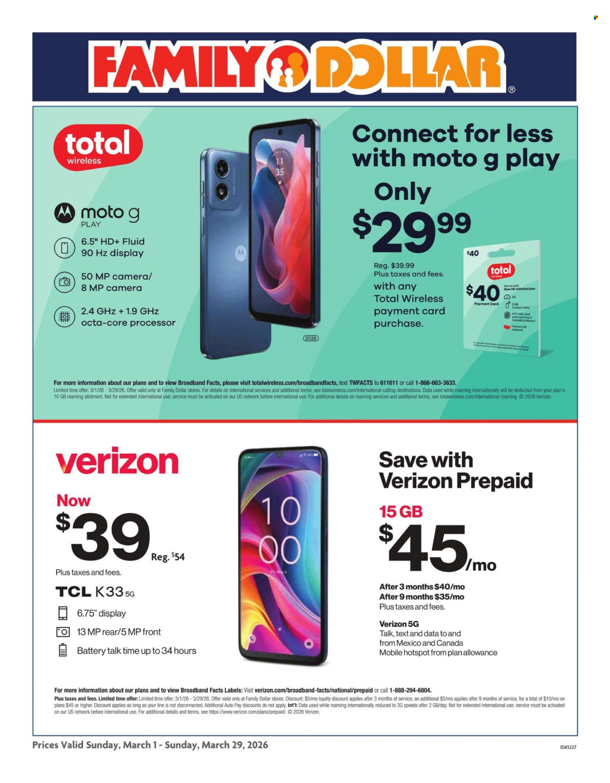 Family Dollar ad - 03/01/2026 - 03/29/2026. Page 2