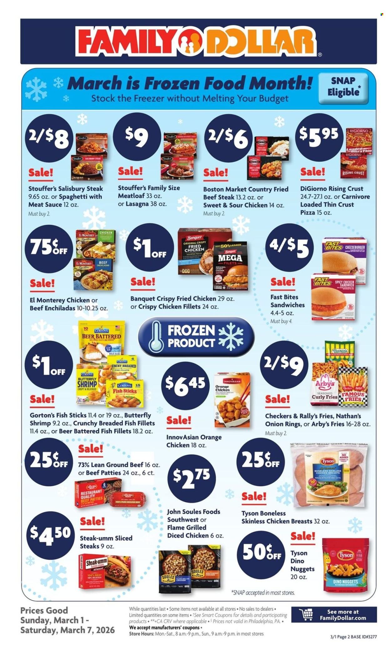 Family Dollar ad - 03/01/2026 - 03/07/2026. Page 2