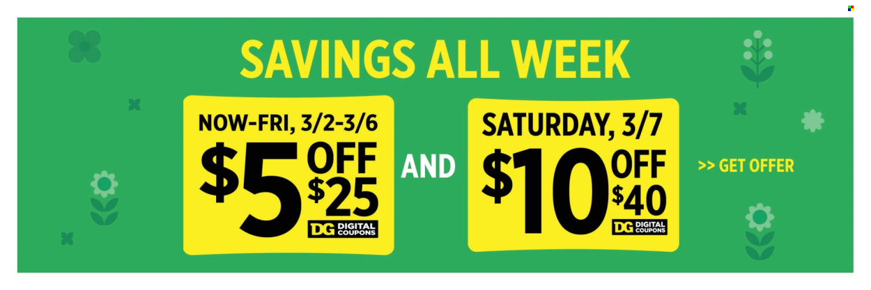Dollar General ad - 03/01/2026 - 03/07/2026. Page 2