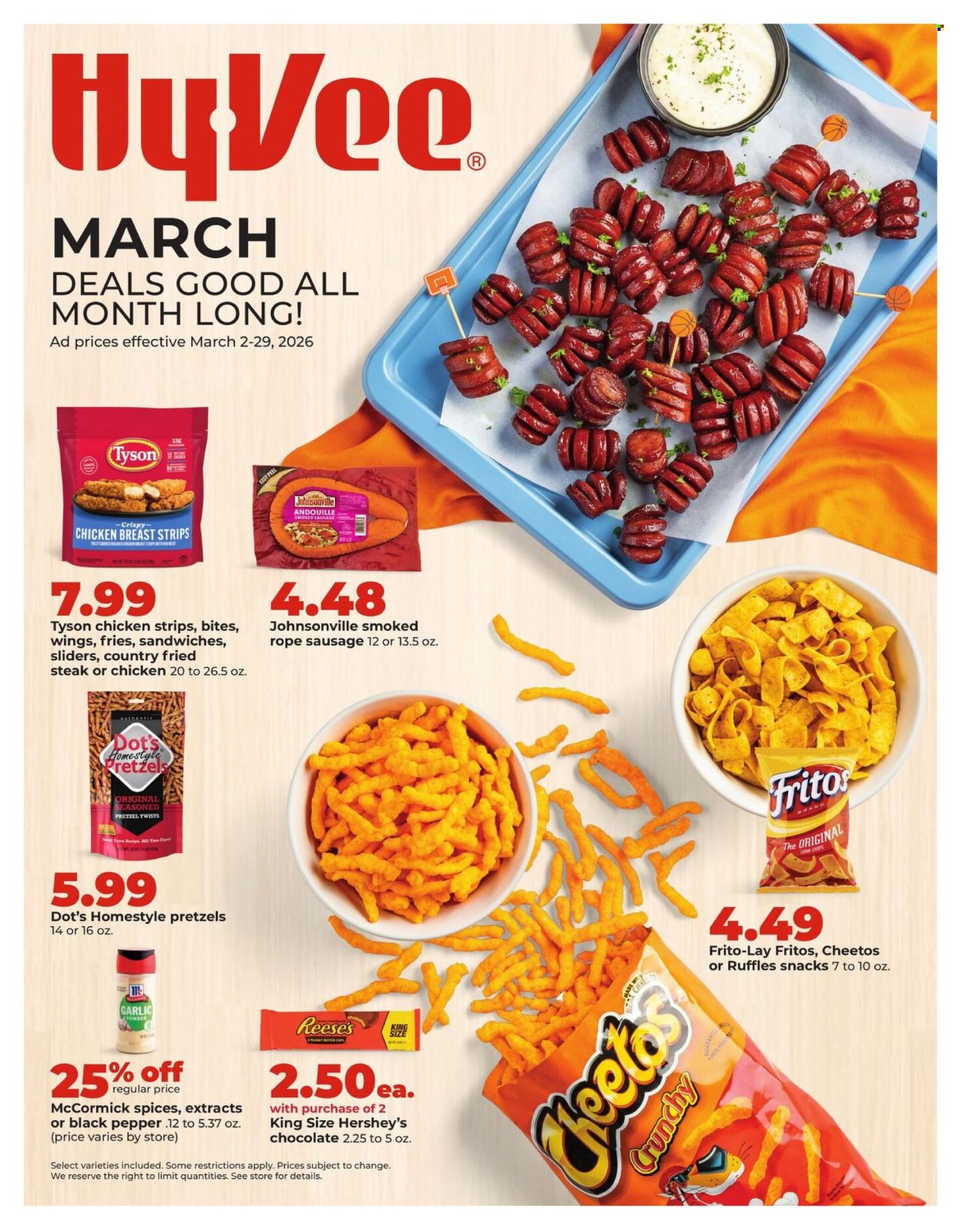 Hy-Vee ad - 03/02/2026 - 03/29/2026. Page 1