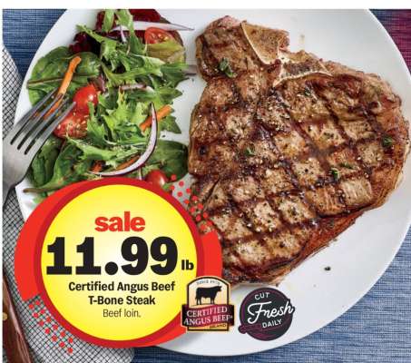 Certified Angus Beef T-Bone Steak