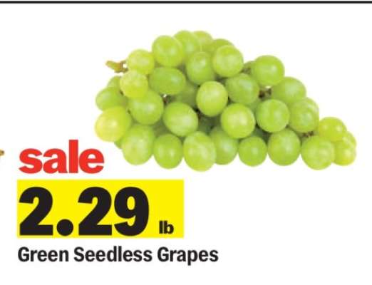 Green Seedless Grapes