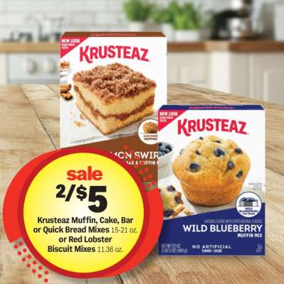 Krusteaz Muffin, Cake, Bar or Quick Bread Mixes