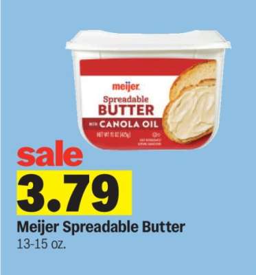 Meijer Spreadable Butter