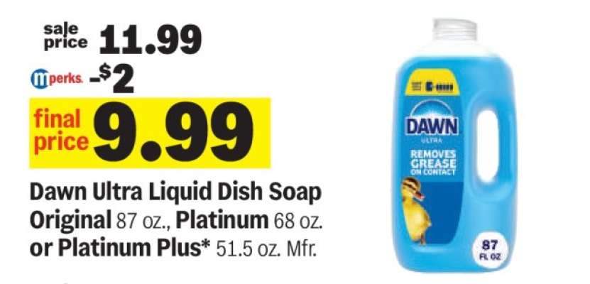 Dawn Ultra Liquid Dish Soap*