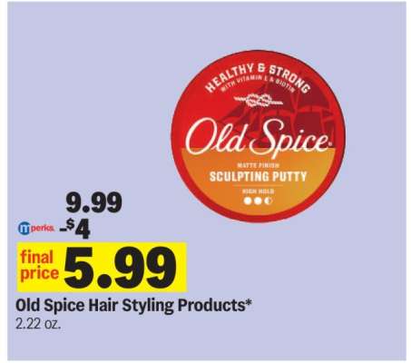 Old Spice Hair Styling Products
