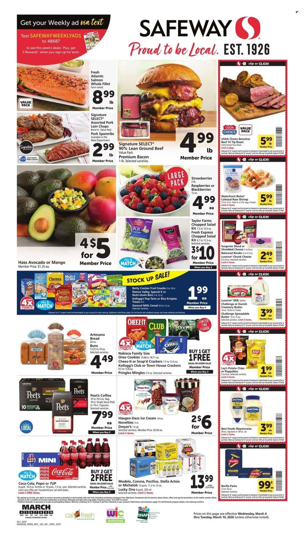Safeway ad - 03/04/2026 - 03/10/2026. Page 1