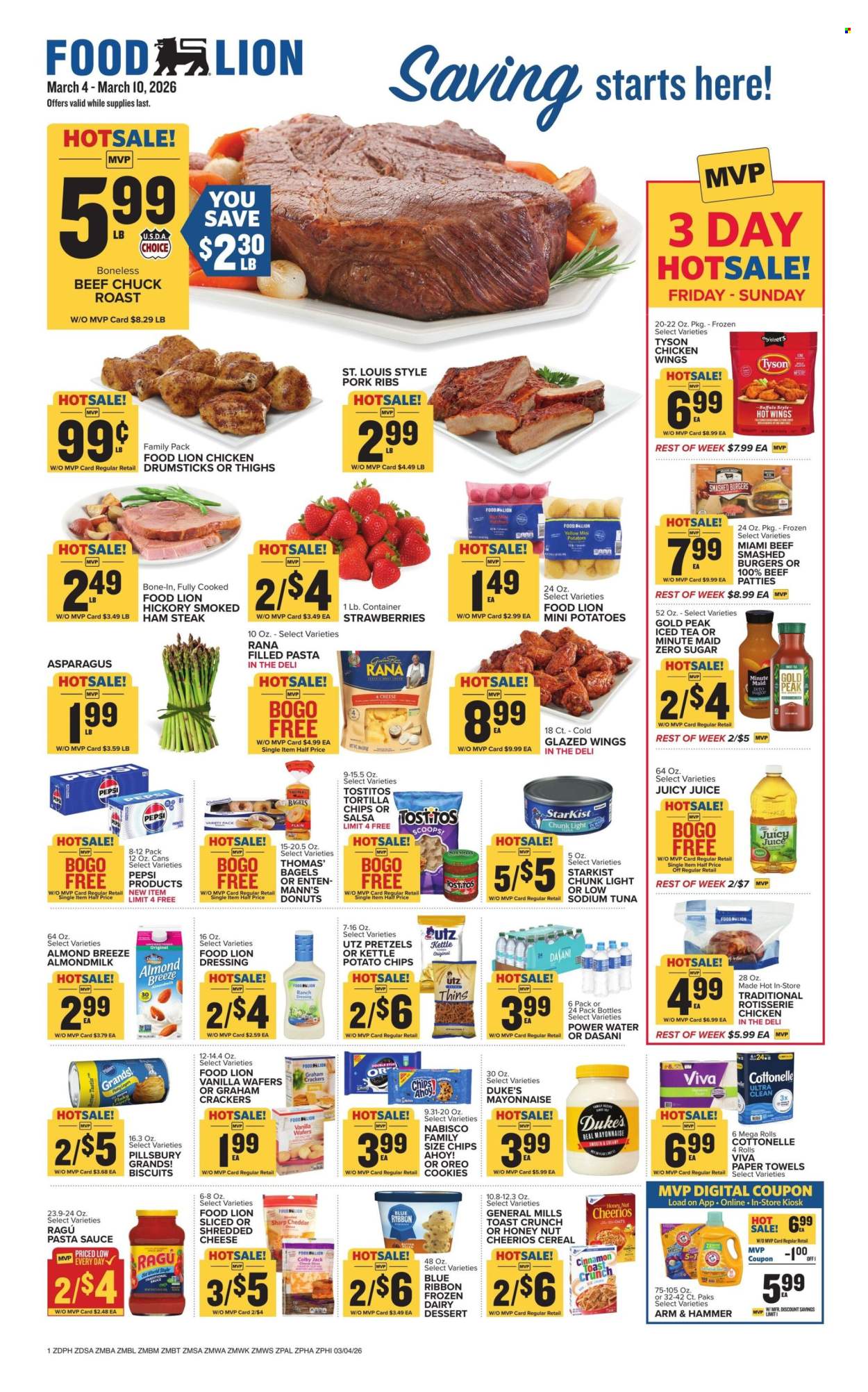 Food Lion ad - 03/04/2026 - 03/10/2026. Page 1