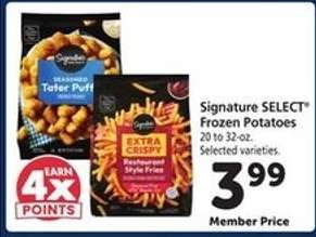 Signature Select Frozen Potatoes