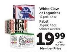White Claw or Lagunitas