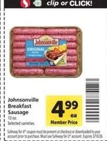 Johnsonville Breakfast Sausage