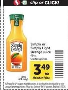 Simply Orange Juice