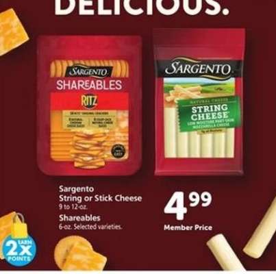 Sargento String or Stick Cheese