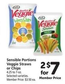 Sensible Portions Veggie Straws or Chips