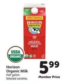 Horizon Organic Milk