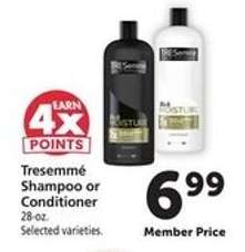 Tresemme Shampoo or Conditioner