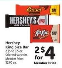 Hershey King Size Bar