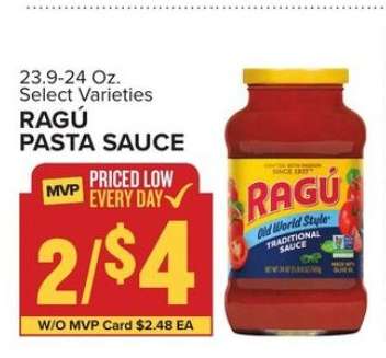 Ragú Pasta Sauce